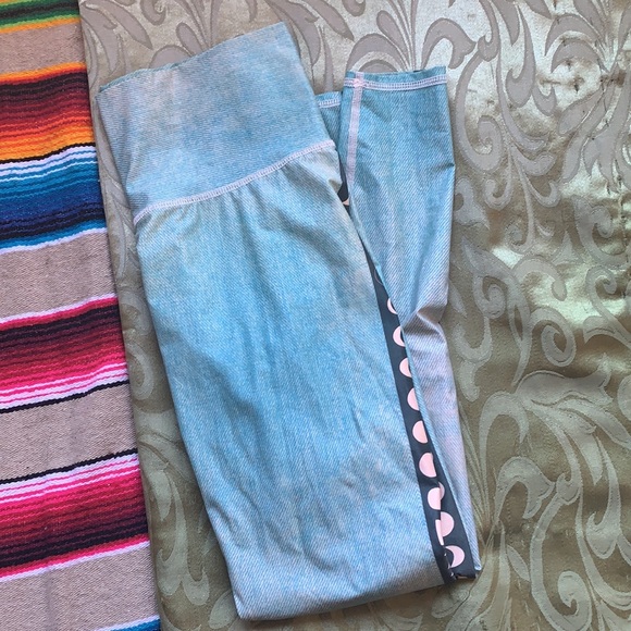 Teeki green moon phase size M leggings - Picture 13 of 13